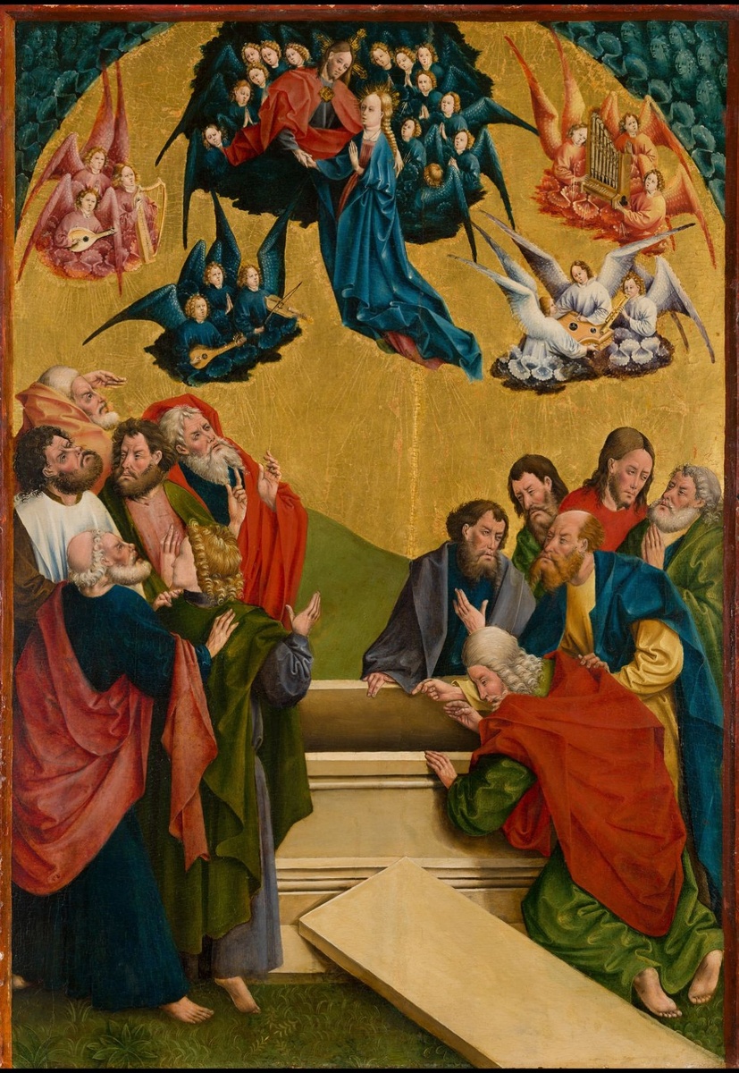 «Успение Богородицы», 1457  Картина Иоганна Кёрбека