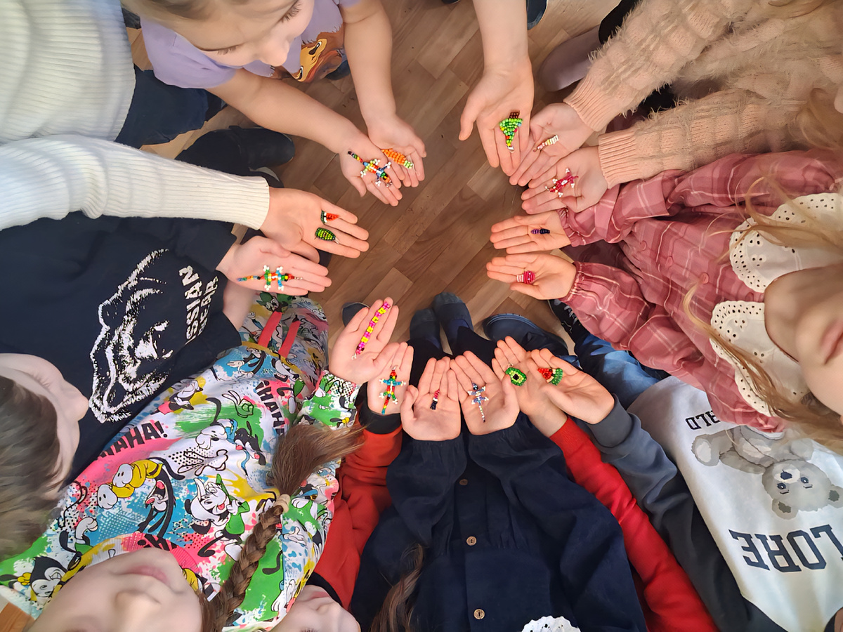 Бисер и дети