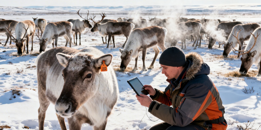 Генетические паспорта оленей увеличат эффективность селекции в Арктике