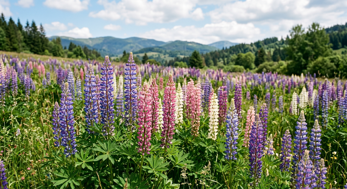 Люпин многолетник