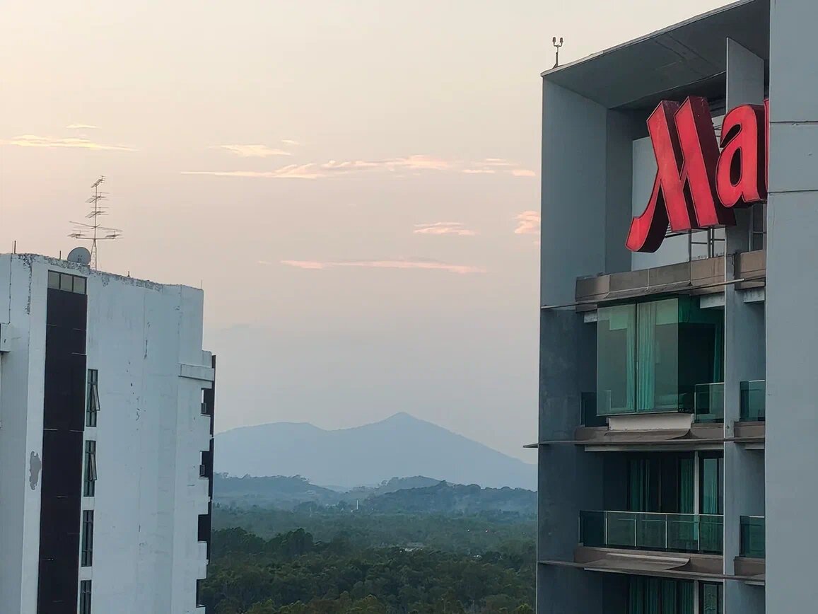 Фото автора. Вид на горы Rayong Marriott Resort & Spa