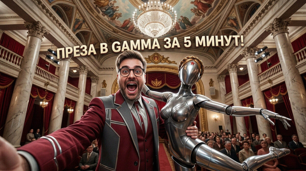    Генерация слайдов в нейросети Gamma AI Артур Хорошев