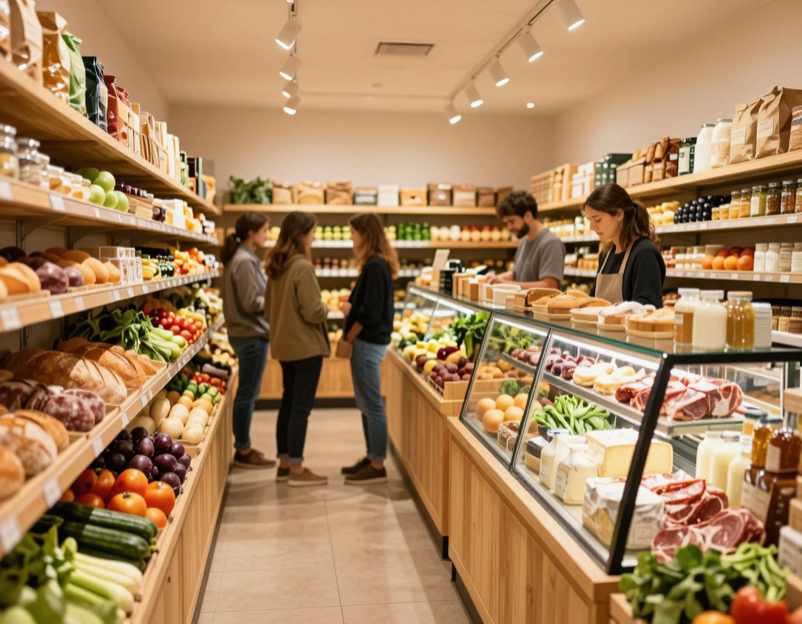 Внешне кооперативный магазин ничем не отличается от обычного. Вы даже оплачиваете привычным способом - картой или QR-кодом. Но деньги поступают не как покупка, а как взнос на совместную закупку. Прибыль для магазина - о руб. 15% с 0 руб - 0 руб.