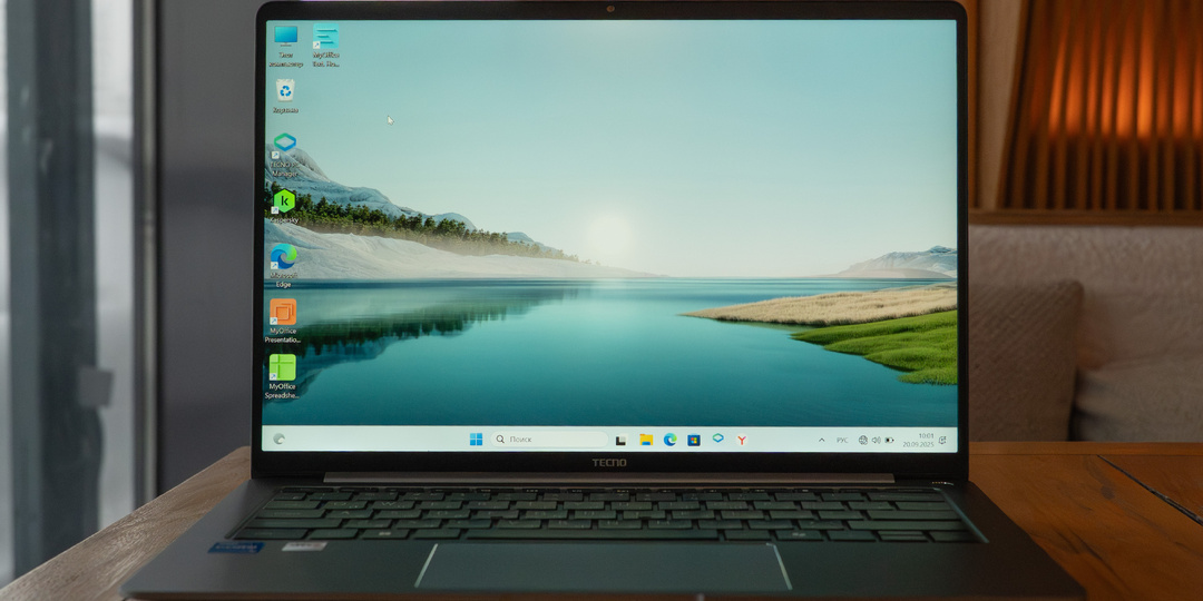 Tecno MegaBook T14RA Air — легкий ноутбук для учёбы и работы