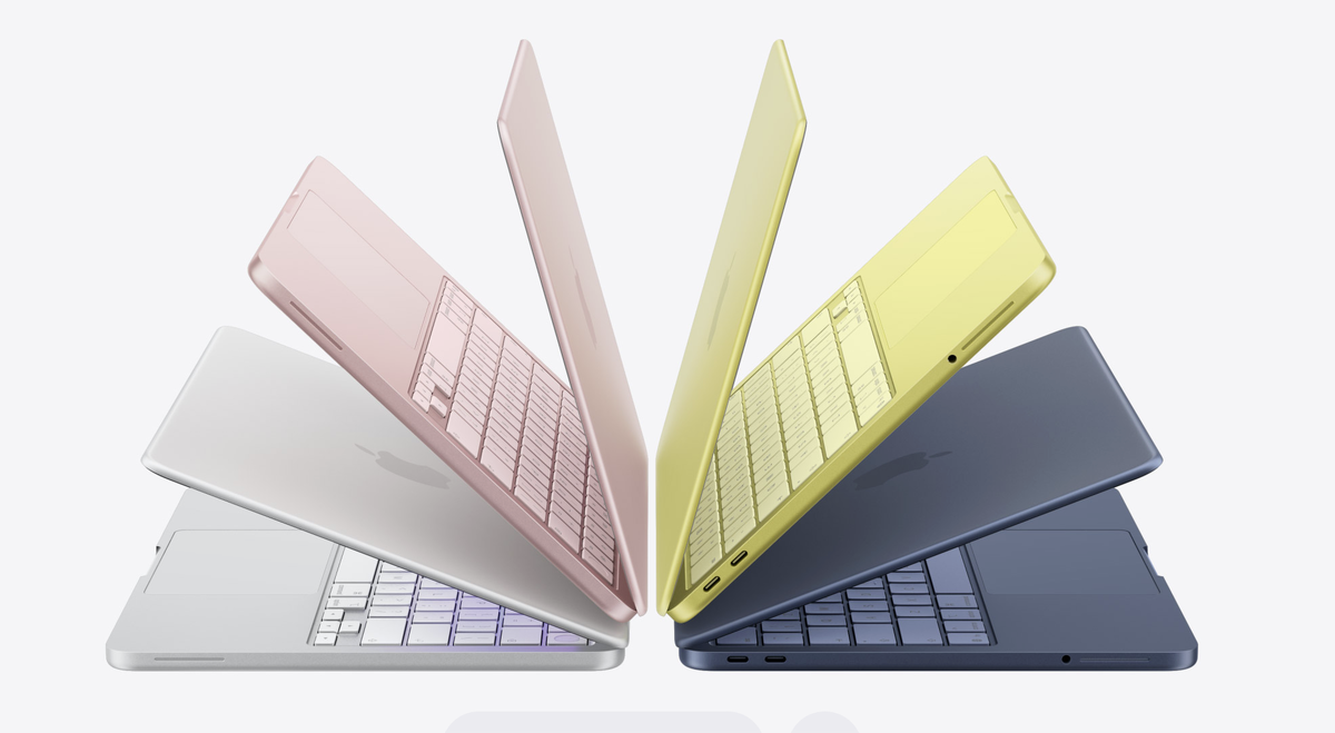фото MacBook Neo с сайта компании Apple