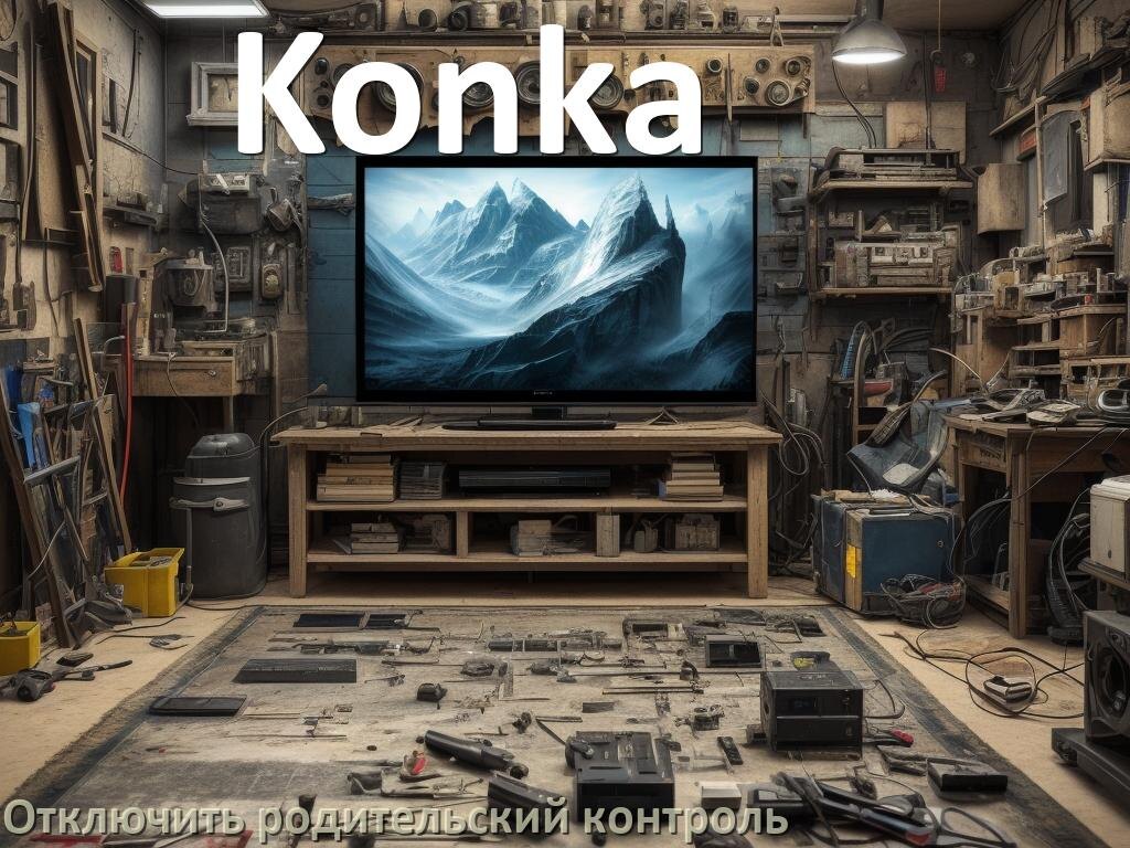 
Как на телевизоре Konka отключить родительский контроль