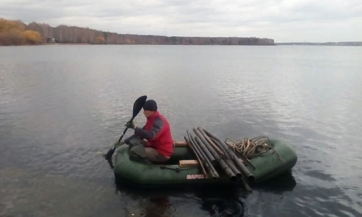 Перевозка находок по озеру