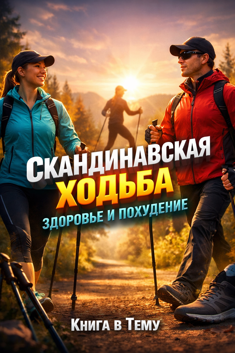 Скандинавская ходьба с палками: техника для здоровья и похудения