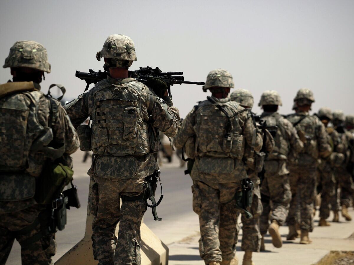    Американские военные на воздушной базе в Багдаде, во время вывода войск США из Ирака | © AP Photo / Maya Alleruzzo