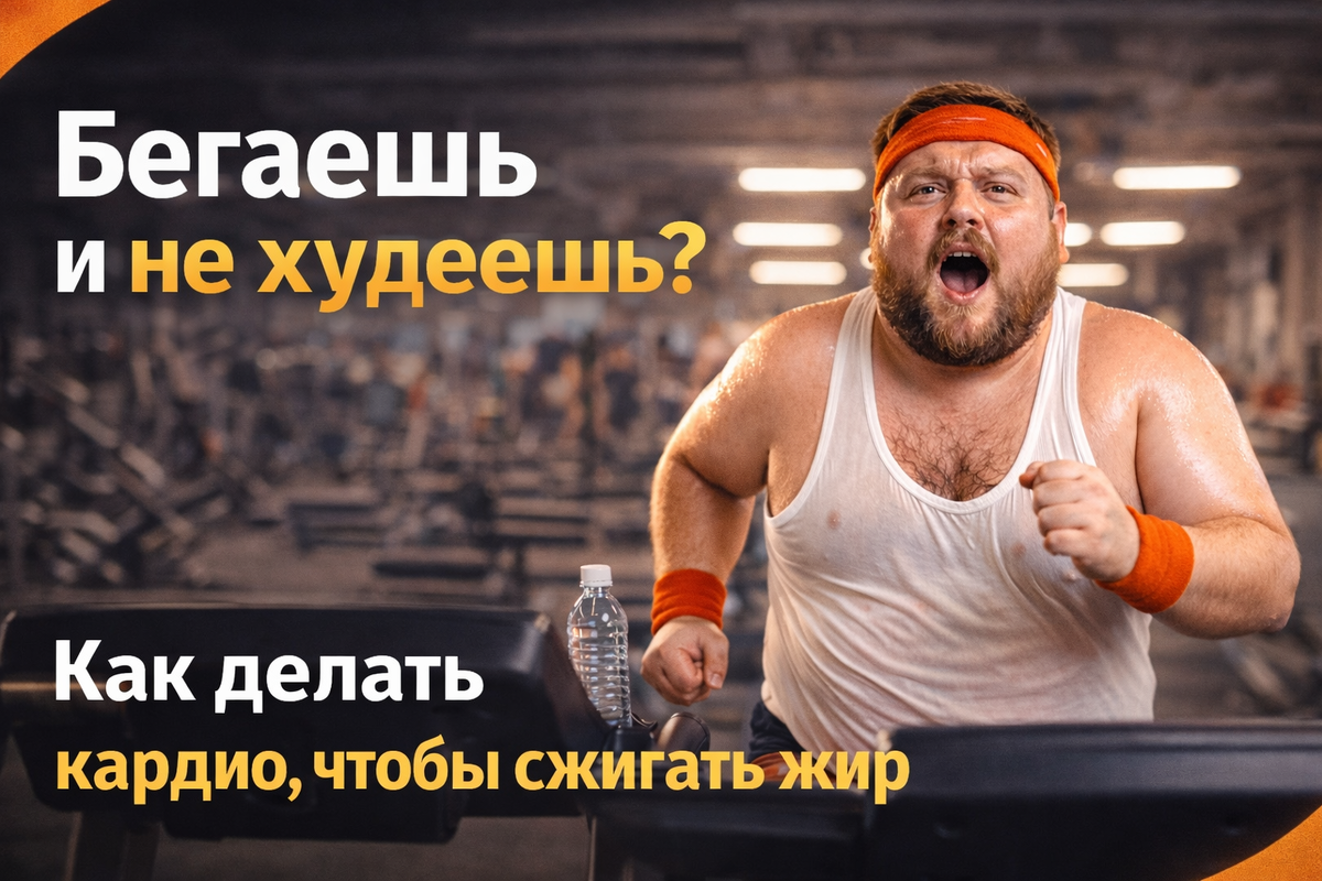 Высокоинтенсивное кардио без контроля пульса может вызвать проблемы с сердцем ☝🏼