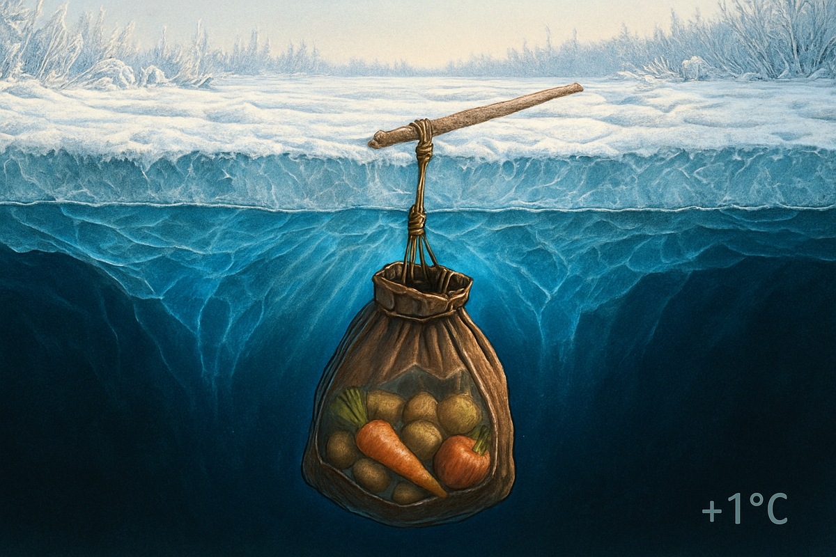 Река-холодильник: Как якутские рыбаки хранили овощи всю зиму без погреба