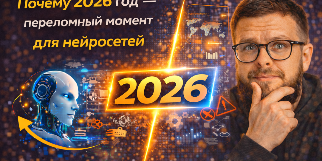 Почему 2026 год — переломный момент для нейросетей
