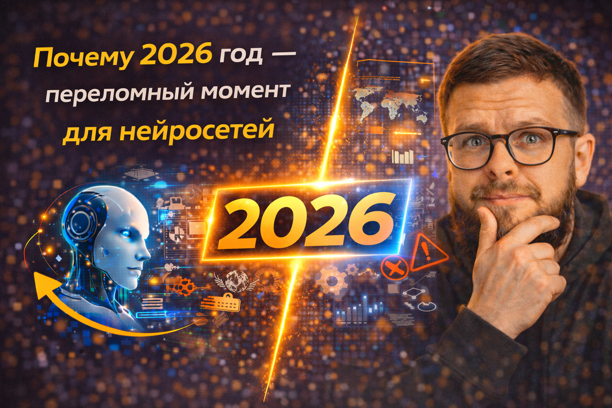 Почему 2026 год — переломный момент для нейросетей