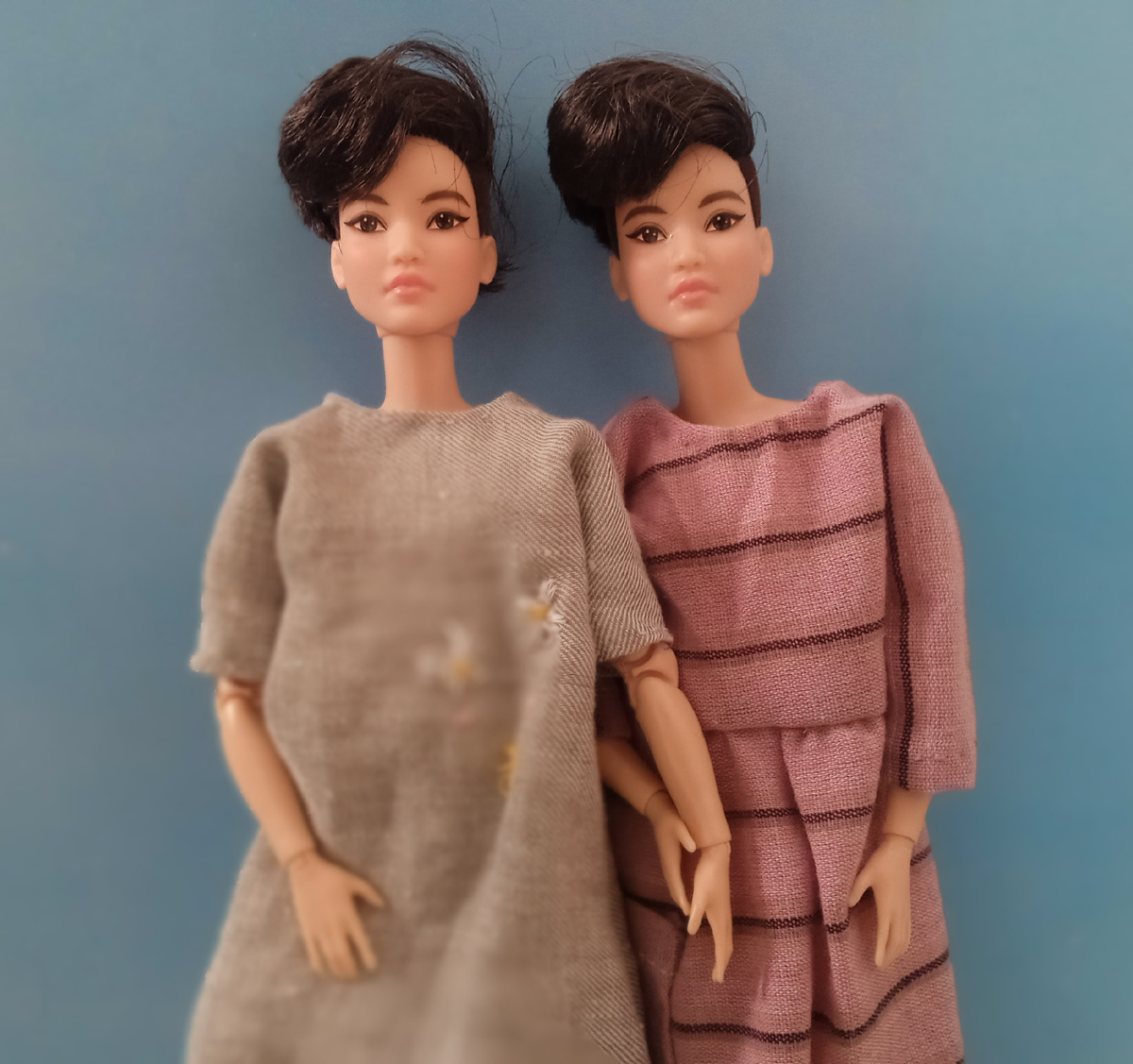 Кити и Катя. Фото автора.