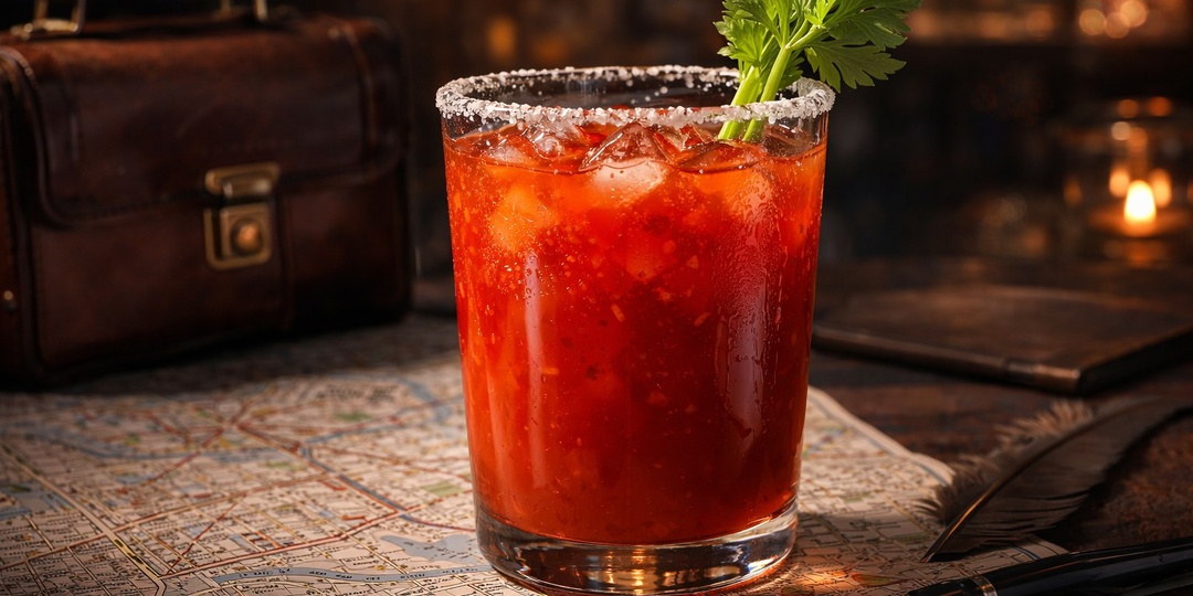 Рецепт Кровавой Мэри: легендарный коктейль с историей, достойной детектива 🍅🥃