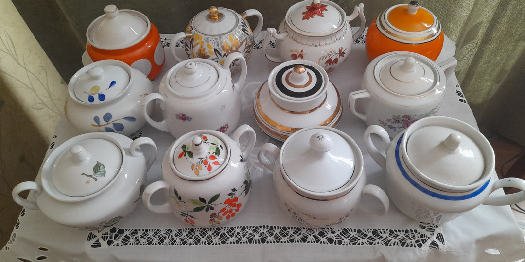 Оказывается, сахарницы я тоже собираю