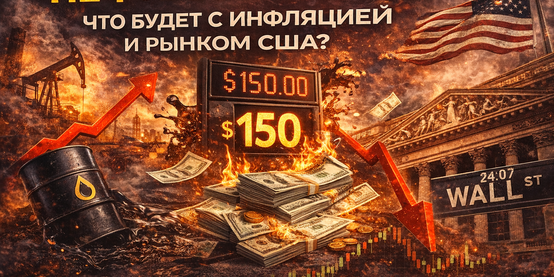 Нефть выше $150: что будет с инфляцией и рынком США?