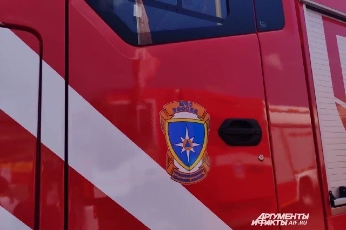    Семь человек эвакуировались из горящего дома на ул. Магистральной в Перми