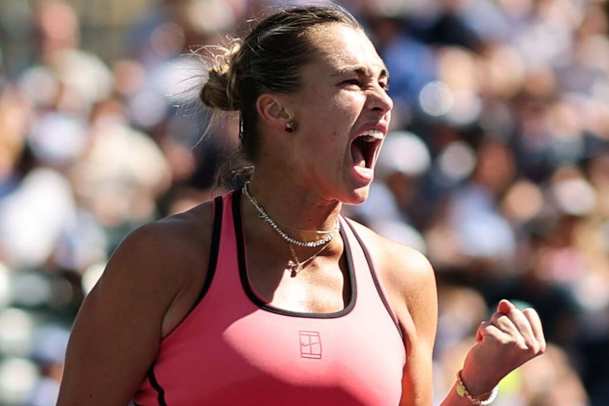  Белорусская теннисистка Арина Соболенко. © BNP Paribas Open, Х