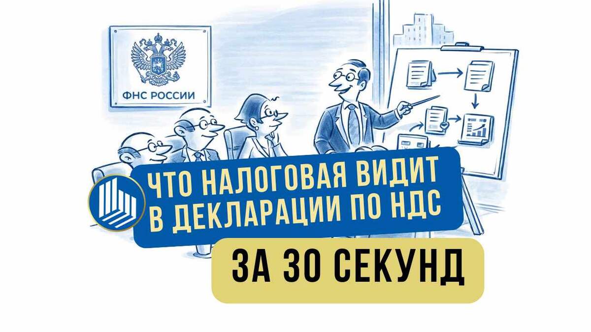 Алгоритм проверки декларации по НДС за 30 сек