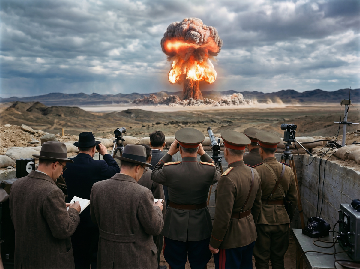 10 марта 1943 года Государственный комитет обороны СССР принял постановление, согласно которому в стране начались практические работы по созданию ядерной бомбы.