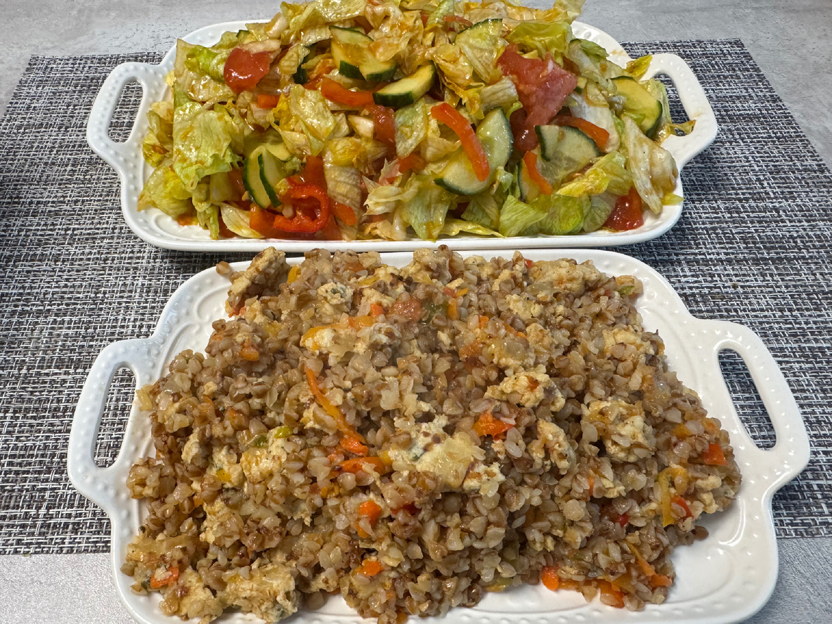 Гречка с фаршем