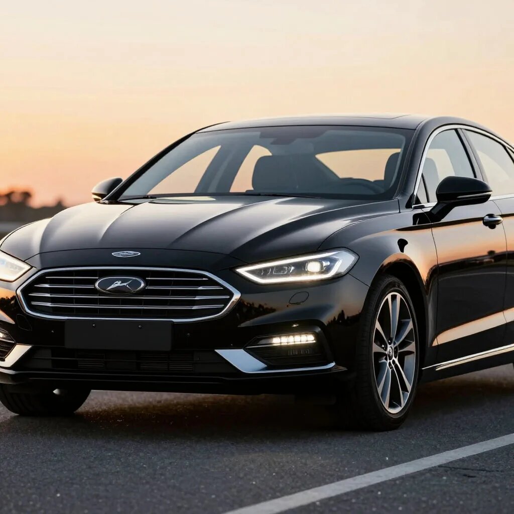 Автомобиль. Иллюстрация сгенерирована нейросетью