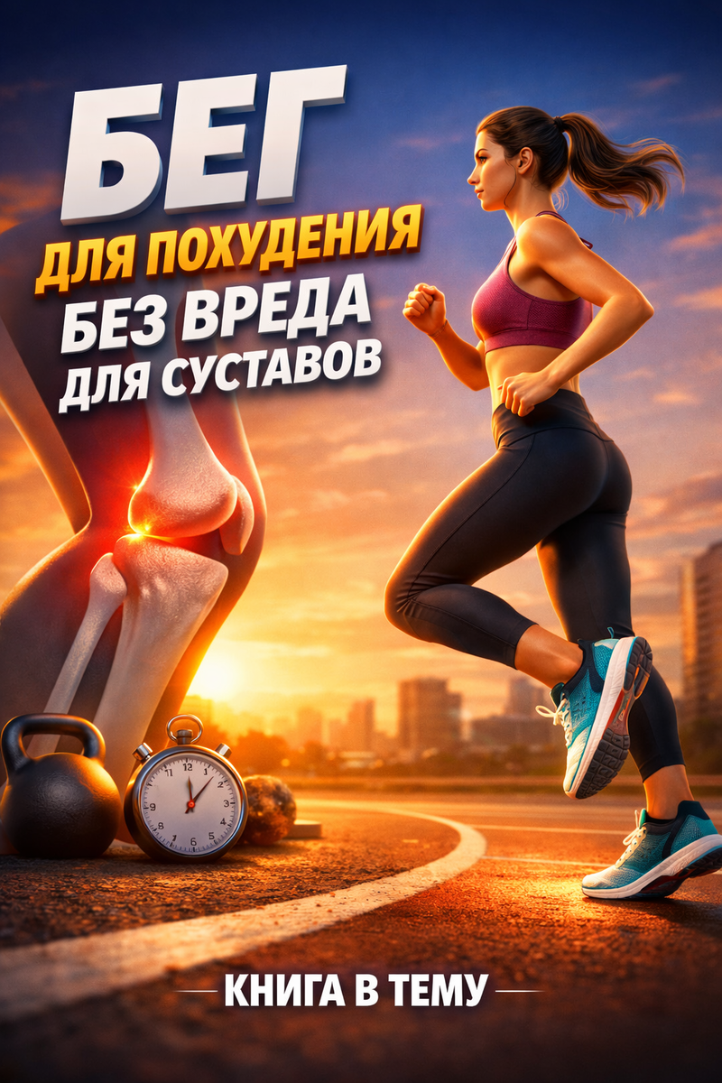 Как правильно бегать чтобы похудеть и не убить суставы