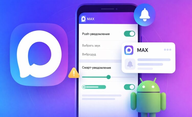 Как правильно настроить уведомления в MAX на Android