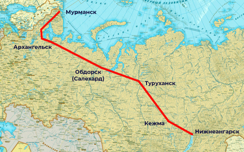 Карта маршрута