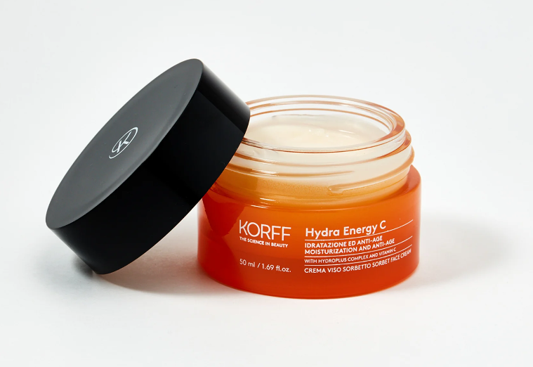Увлажняющий крем-сорбет с витамином C для сияния кожи лица KORFF Hydra Energy C MOISTURIZATION AND ANTI-AGE SORBET FACE CREAM