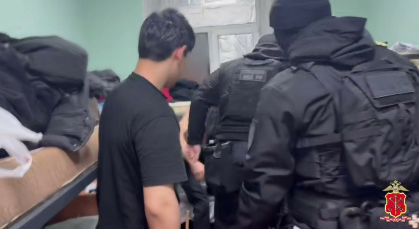 Фото: скриншот видео Telegram-канала Петербургская полиция