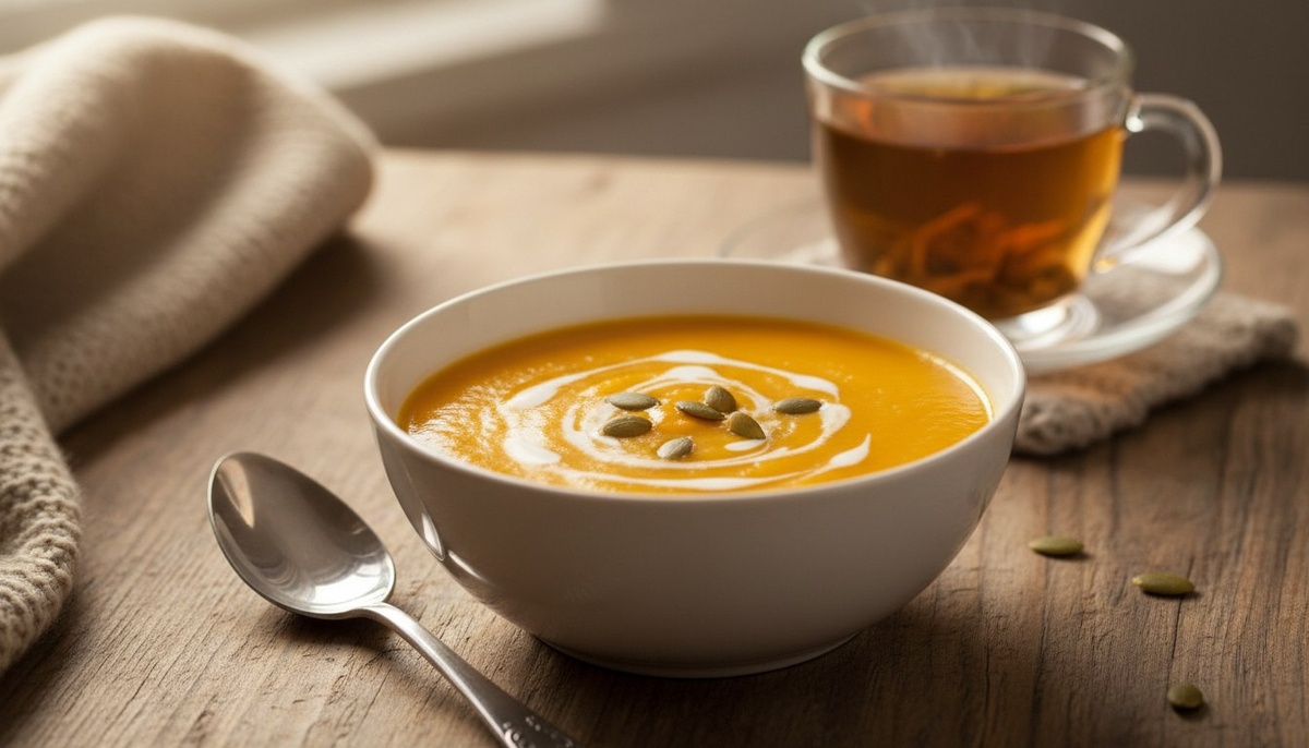 Когда живот бунтует, возвращаемся к базе. Суп-пюре, тушёные овощи, покой