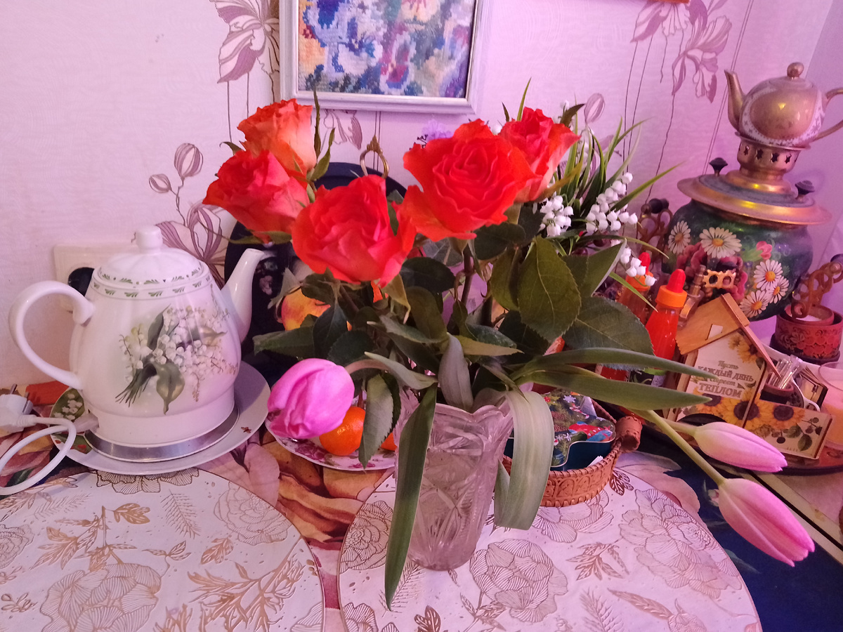 Фото автора, мои букеты