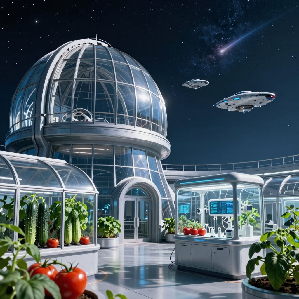 Межгалактический агрономический центр. Год 2358