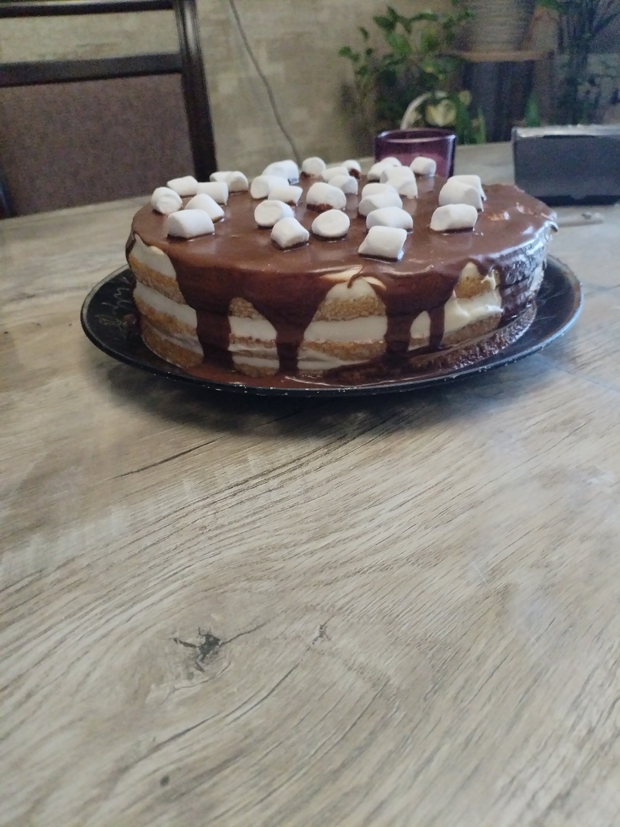 На вид далеко от магазинного, но по вкусу намного вкуснее!