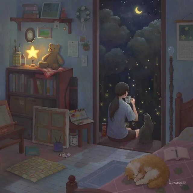 И доброй ночи всем! 👋 