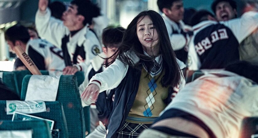    Скриншот из фильма "Поезд в Пусан" (18+)