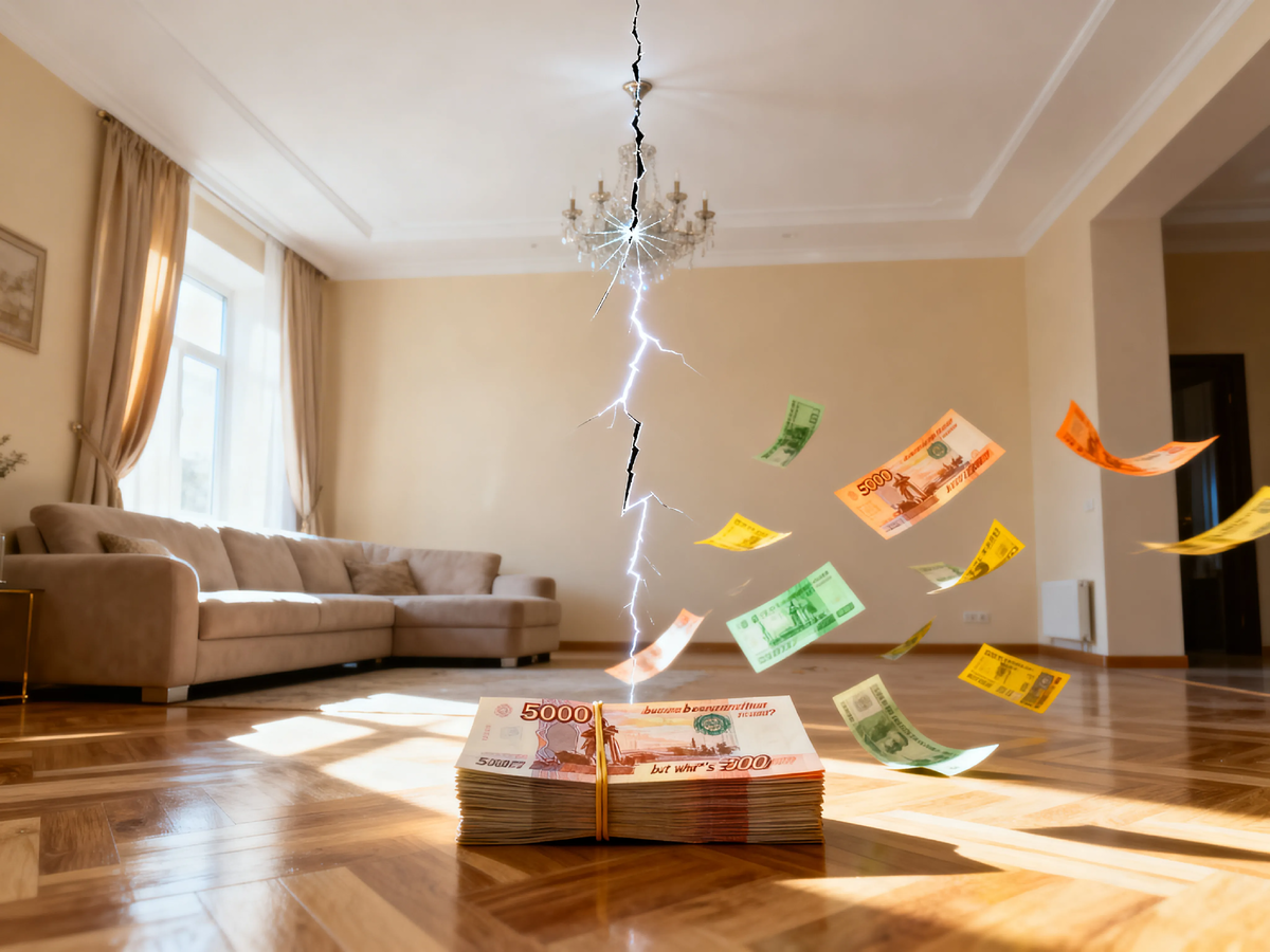 Красивый потолок, солнечное утро, уют — и трещина, которая делает 50 тысяч рублей разлетевшимися в пыль. Красота требует жертв. Но лучше пусть это будут деньги на переделку, а не нервы на суды.