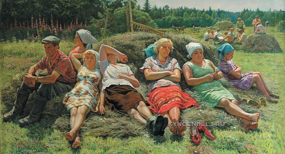 Художник Николай Сысоев, вернисаж картин с названиями