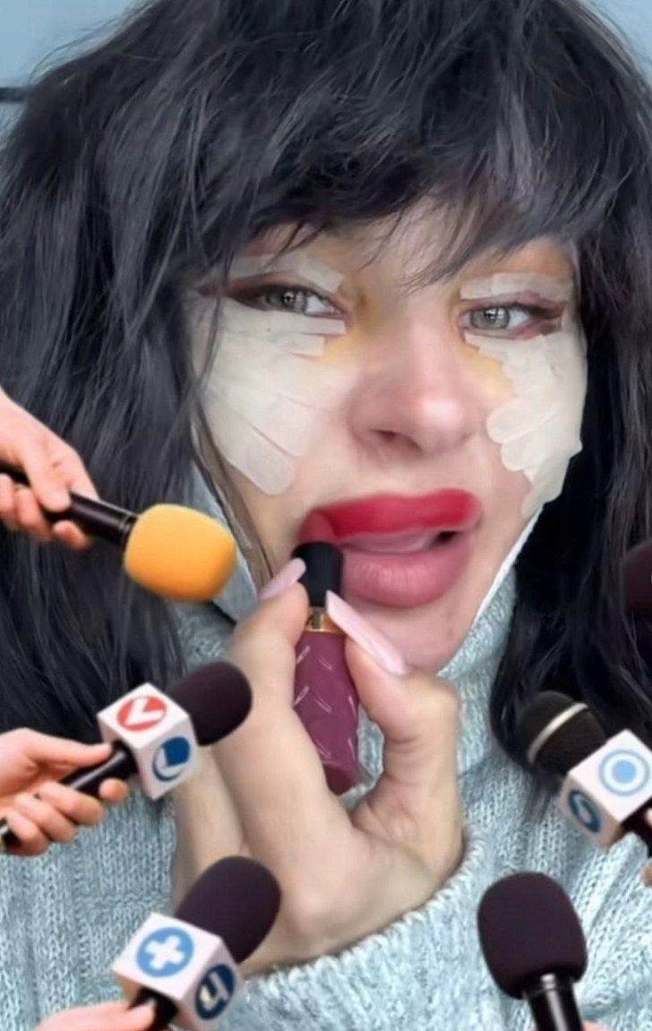    Ксения Задойнова после подтяжки. Фото: соцсети