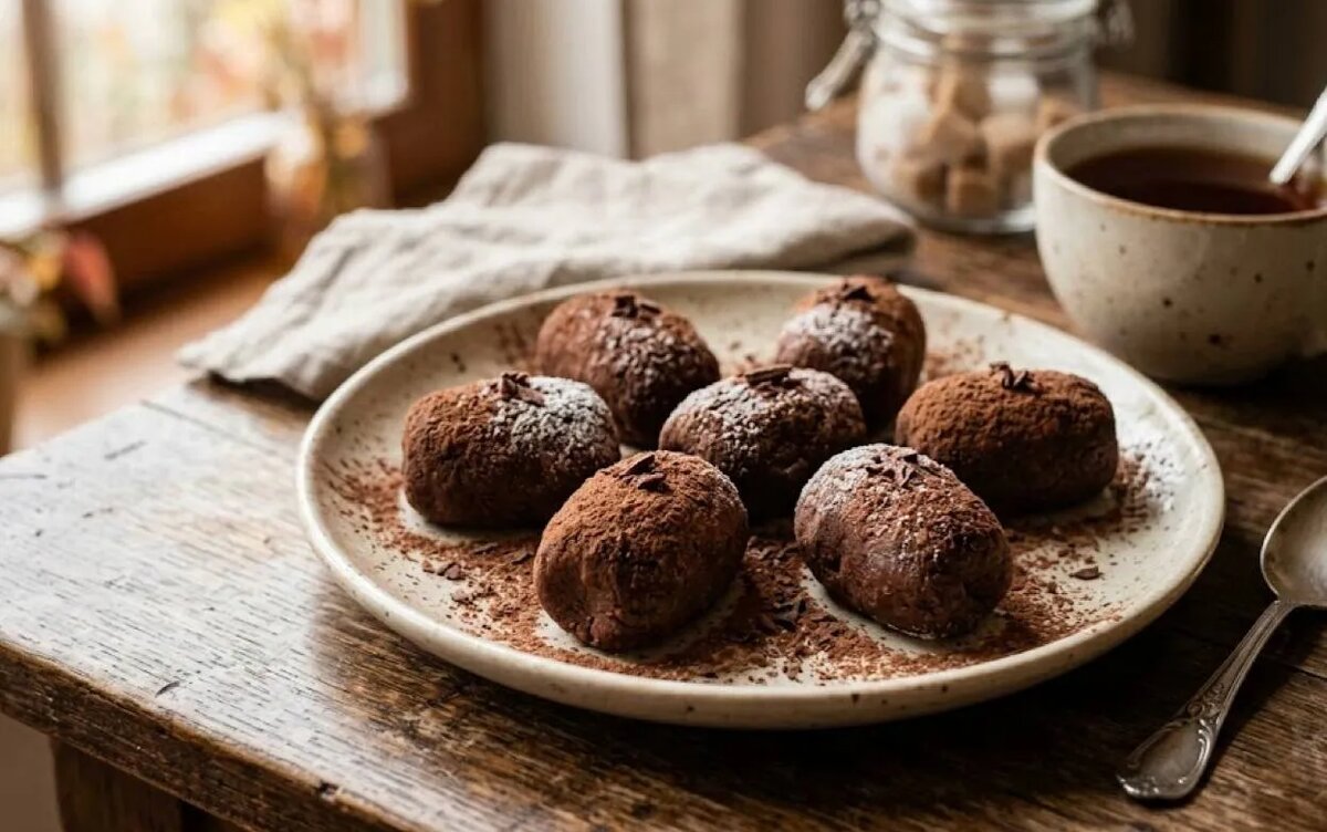    Пирожное «Картошка» из детства: простой рецепт из песочной крошки и сгущенки