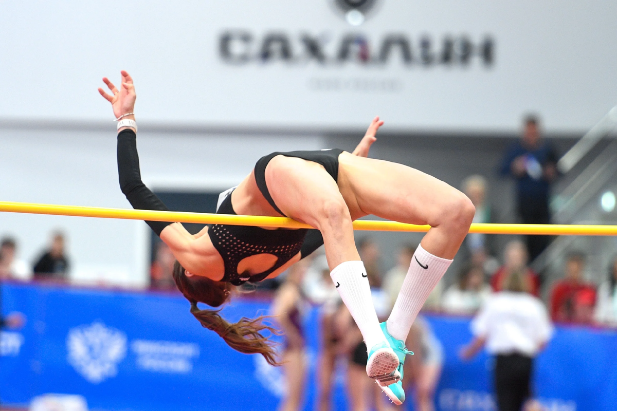 Соревнования по прыжкам в высоту на чемпионате России по легкой атлетике в помещении (Фото: Николай Михальченко/ТАСС)