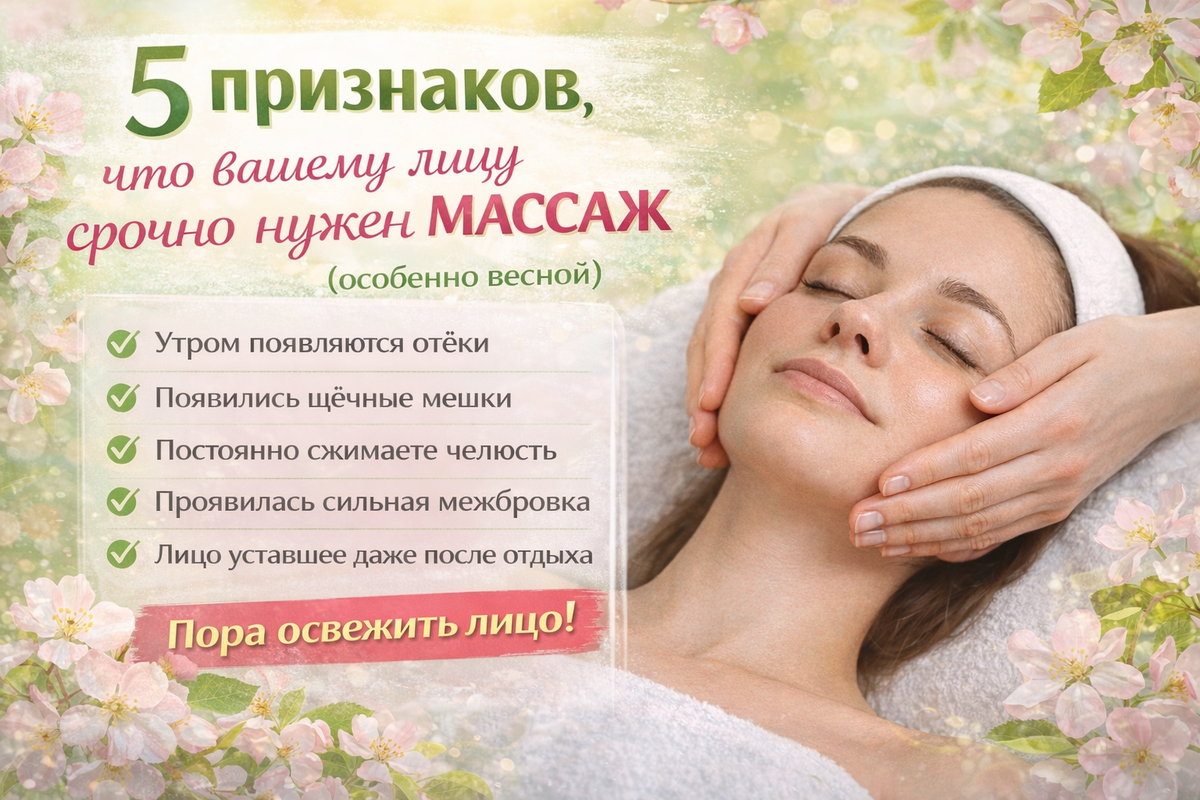 Массаж лица