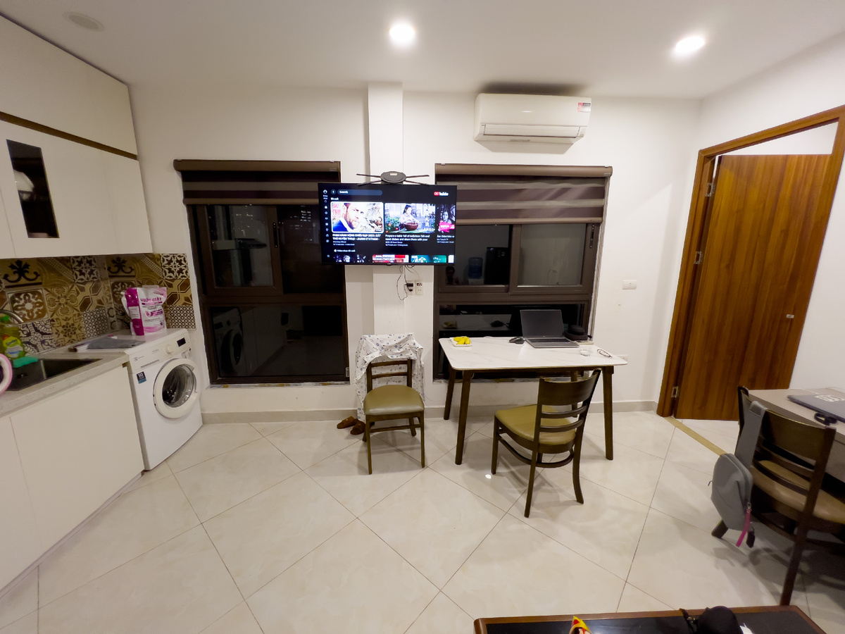 Наши первые апартаменты в Ханое (Вьетнам) были оснащены стиральной машиной