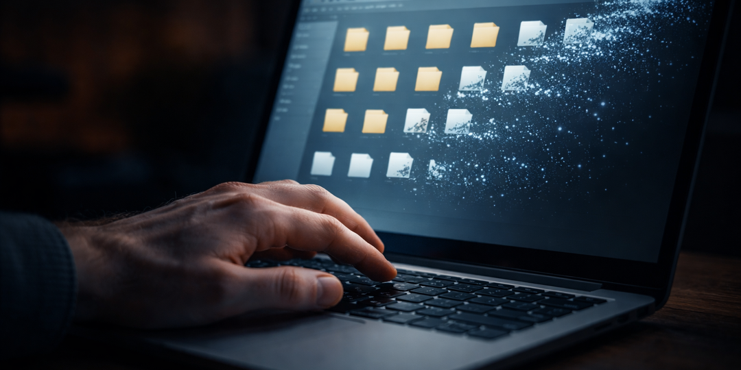 Вы нажали «удалить». Файл исчез. Или нет?