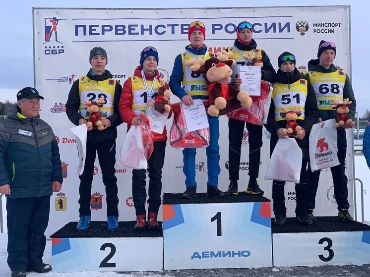     Фото: телеграм-канал Федерации биатлона Ленобласти.