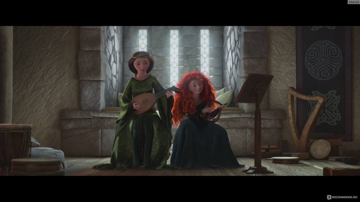 Кадр из мультфильма "Храбрая сердцем"