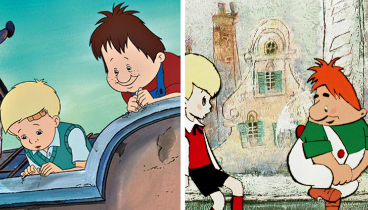 Кадры из мультфильмов