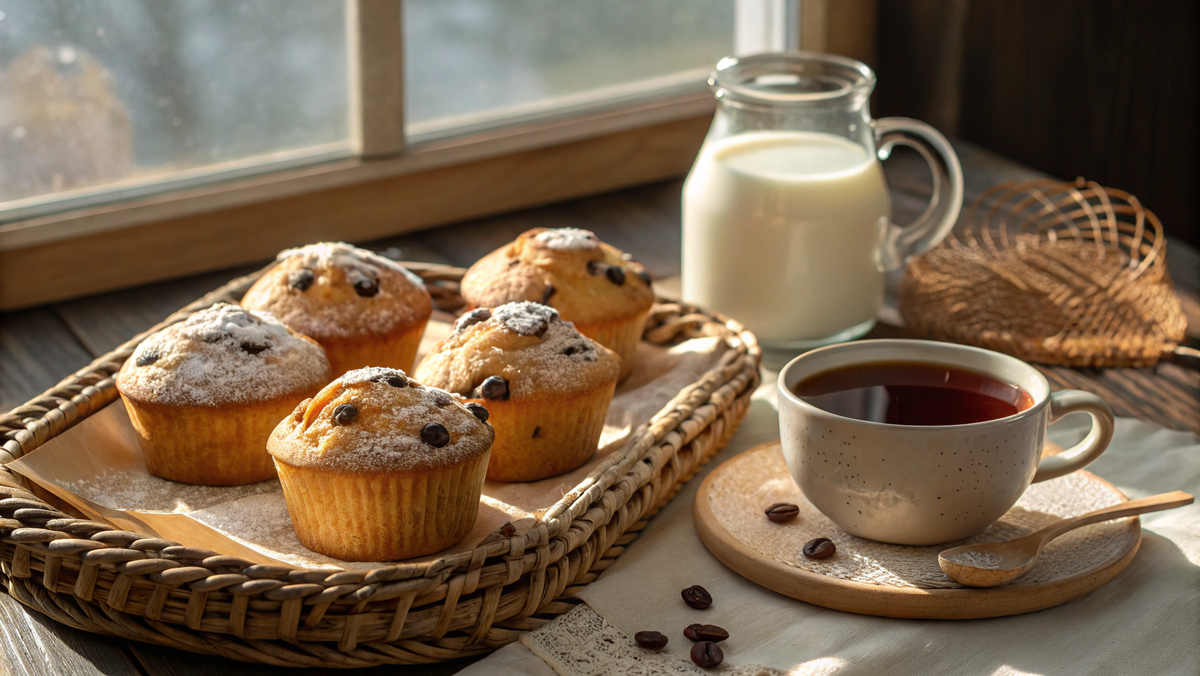 Домашние кексы с изюмом